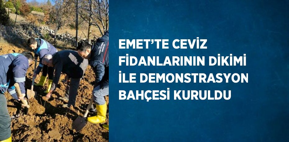 Kütahya’nın Emet ilçesi Abaş