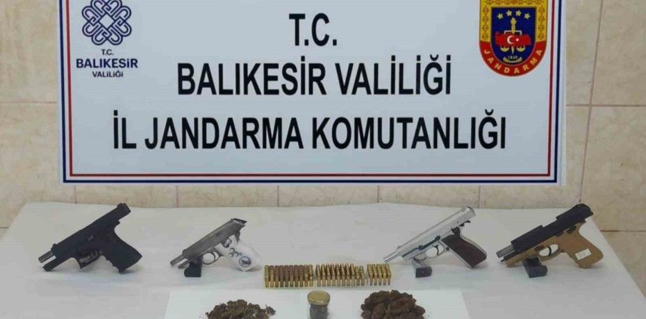 BALIKESİR MERKEZLİ SİLAH OPERASYONU 17 GÖZALTI