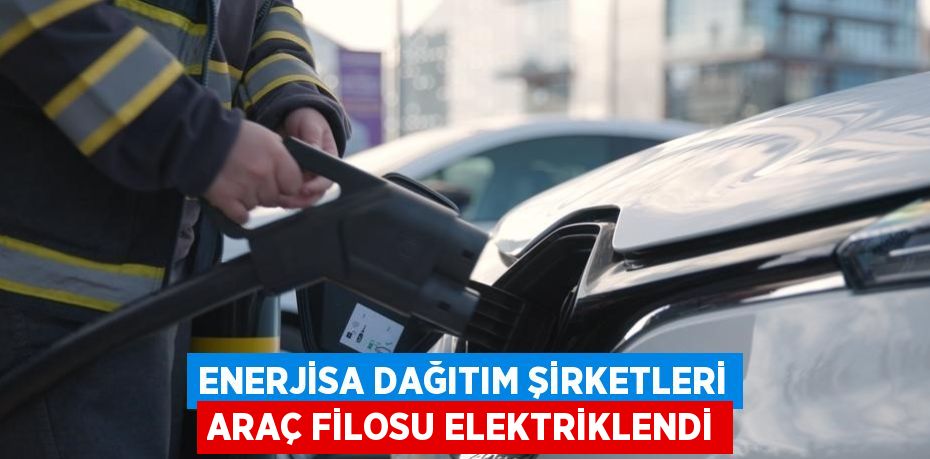 ENERJİSA DAĞITIM ŞİRKETLERİ ARAÇ FİLOSU ELEKTRİKLENDİ