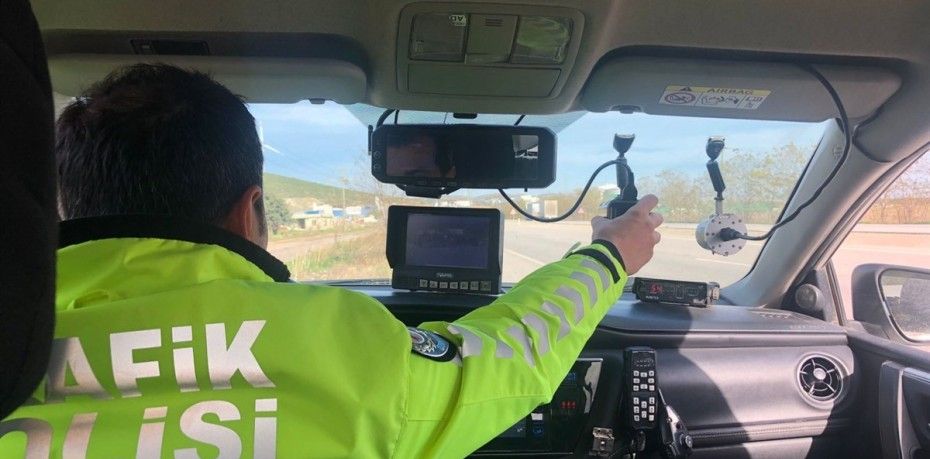 Balıkesir’de trafik polis ekipleri