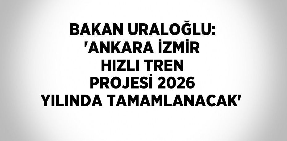 Ulaştırma ve Altyapı Bakanı