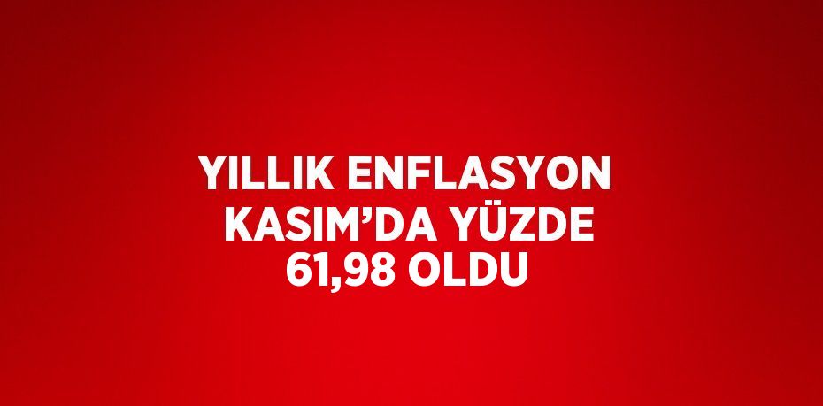 Tüketici fiyat endeksi Kasım