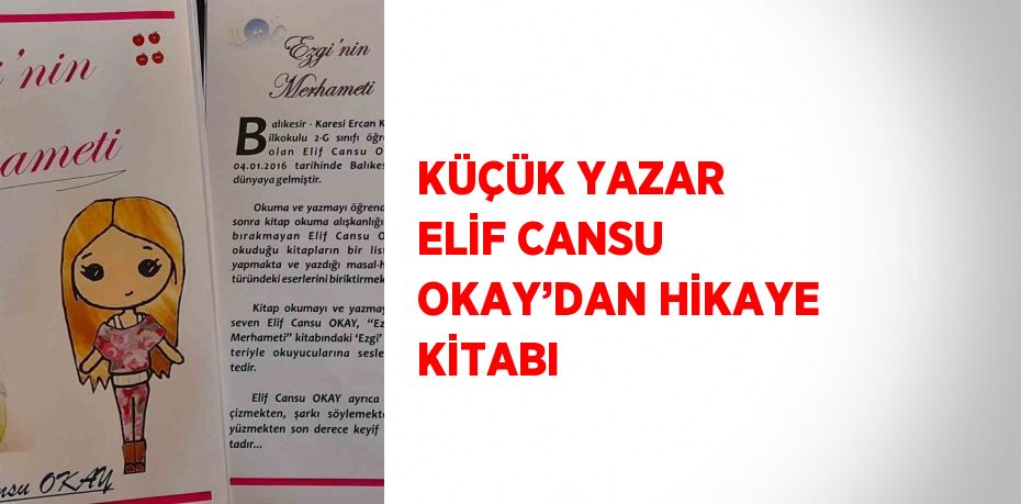 sınıf öğrencisi Elif Cansu