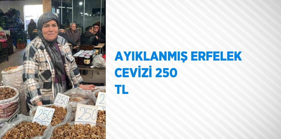 AYIKLANMIŞ ERFELEK CEVİZİ 250 TL