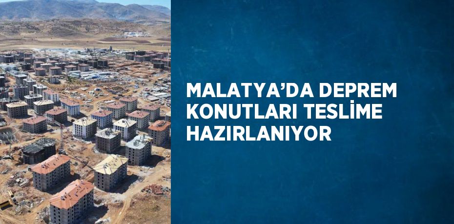 Malatya’nın Yeşilyurt ilçesinde yapımı