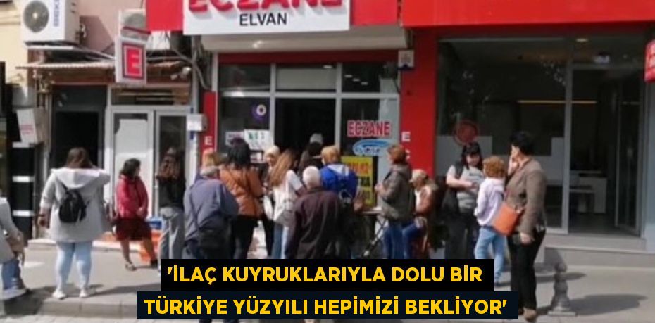 Kendisi de eczacı olan