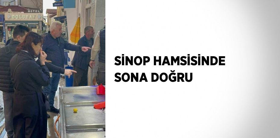 SİNOP HAMSİSİNDE SONA DOĞRU