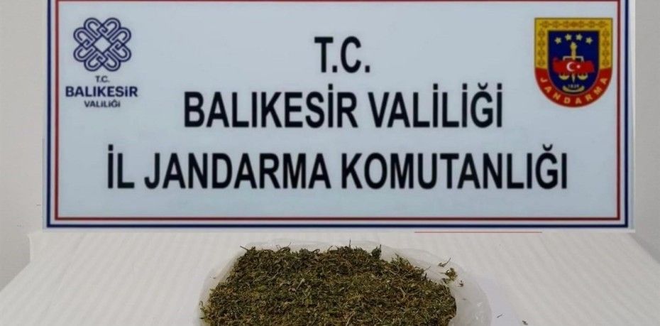 BALIKESİR’DE 2 ŞAHSA UYUŞTURUCU OPERASYONU