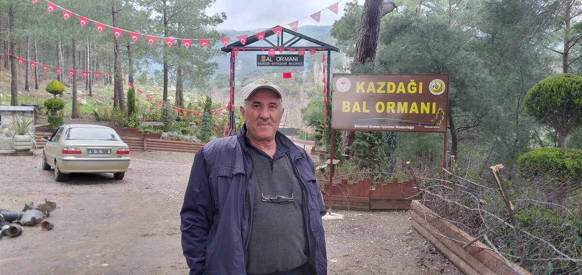  Edremit ilçesinde, Kazdağlarında