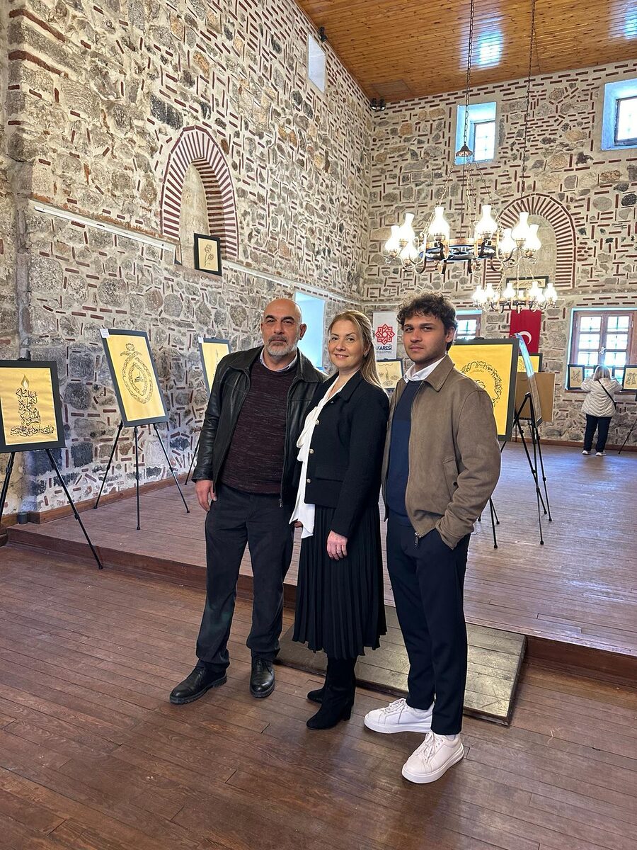 Hat sanatçısı Gülçin Doğramacı’nın ‘Hiçlikten Gelen Hüsn-i Hat Rüzgarı’ adlı
