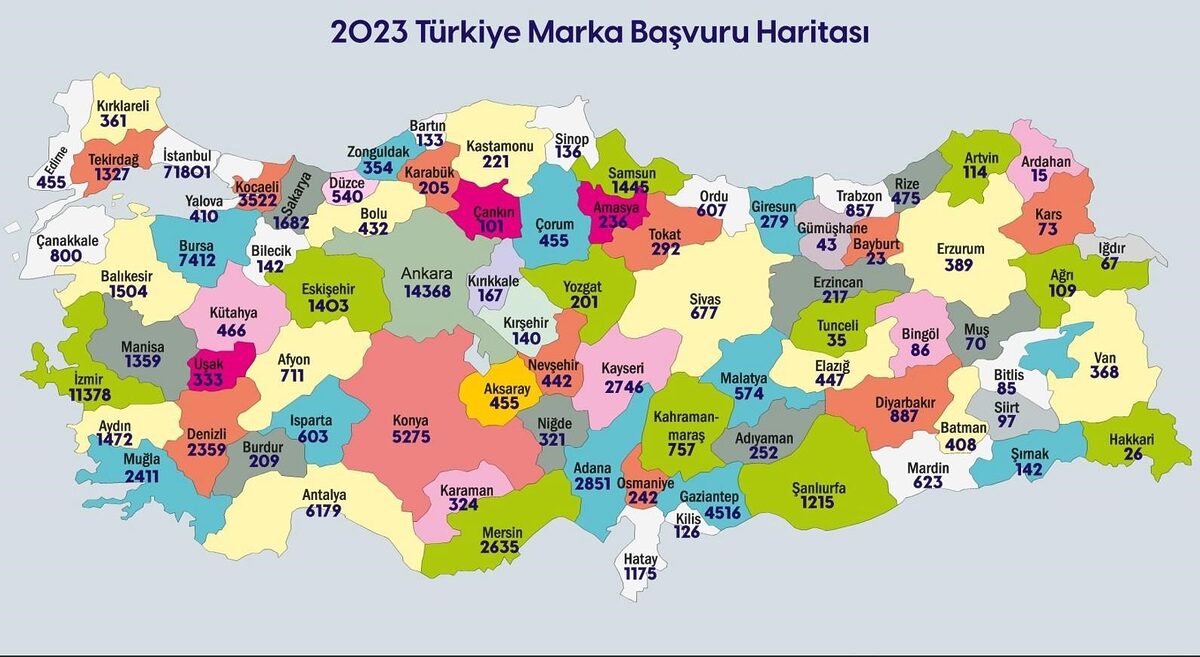 Bir yılda 16 bin 433 patent başvurusu yapıldı