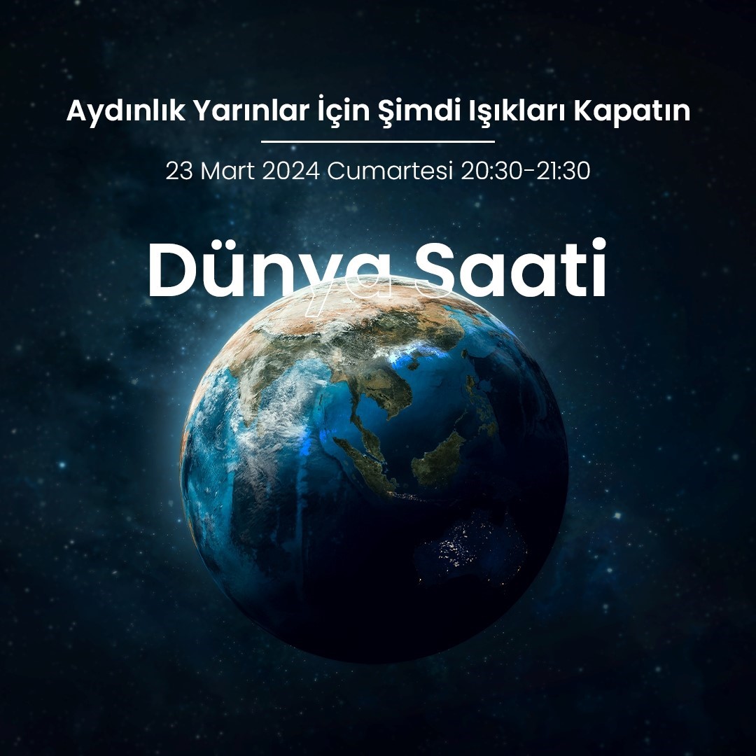 ‘Dünya Saati’, 190’dan fazla ülkede milyonlarca insanın katılımıyla gerçekleşecek