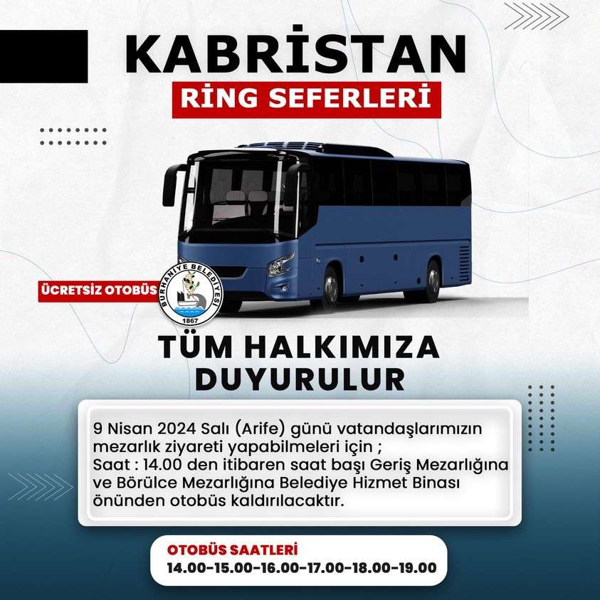 Burhaniye Belediyesi bugün (9