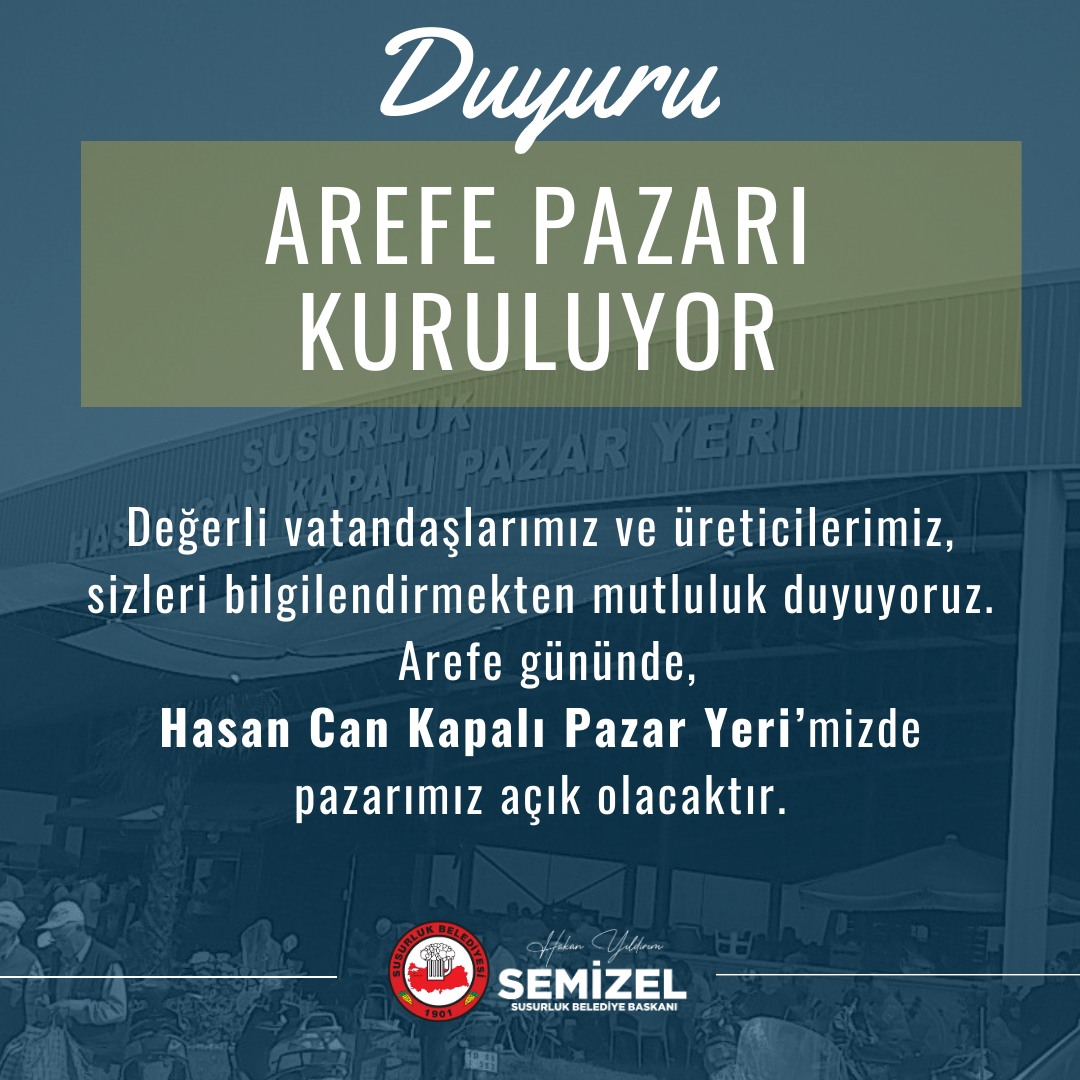 Susurluk Belediyesi, bugün Hasan