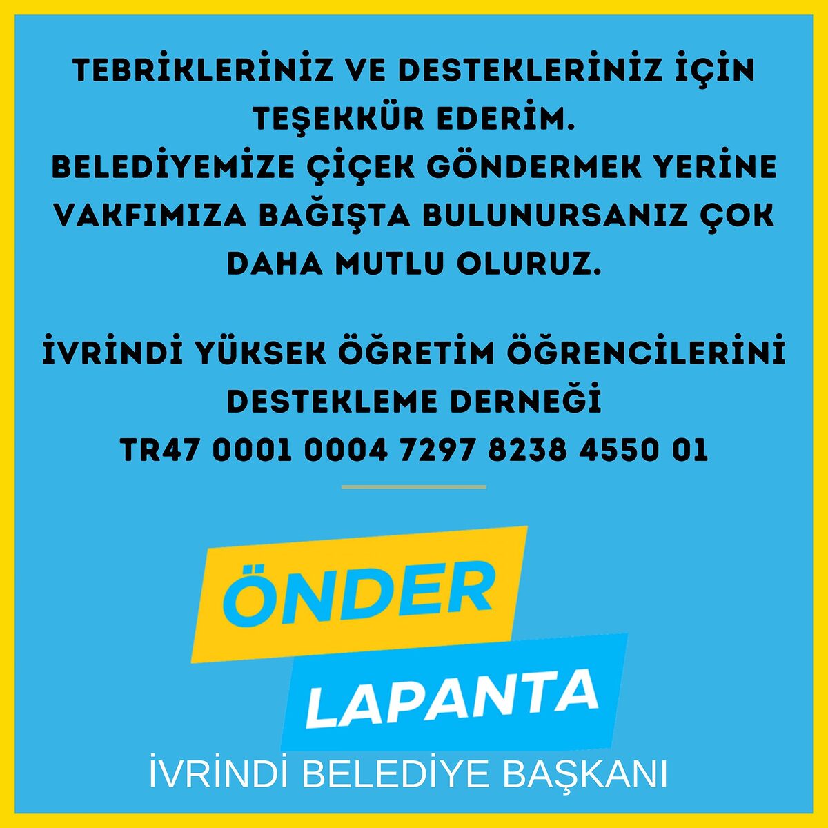 İvrindi'nin İYİ Partili Belediye