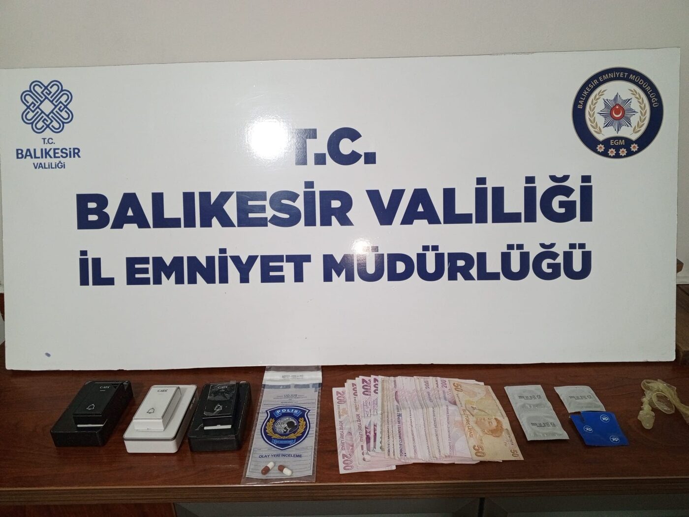 Balıkesir'in Bandırma ilçesinde emniyet