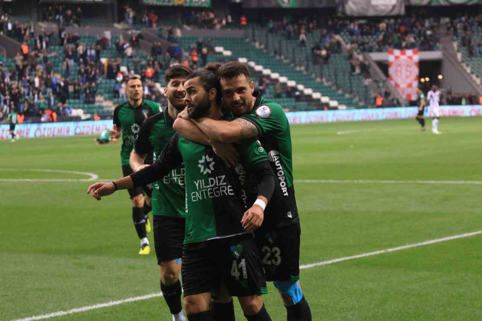 Trendyol 1. Lig: Kocaelispor: 3 – Bandırmaspor: 1