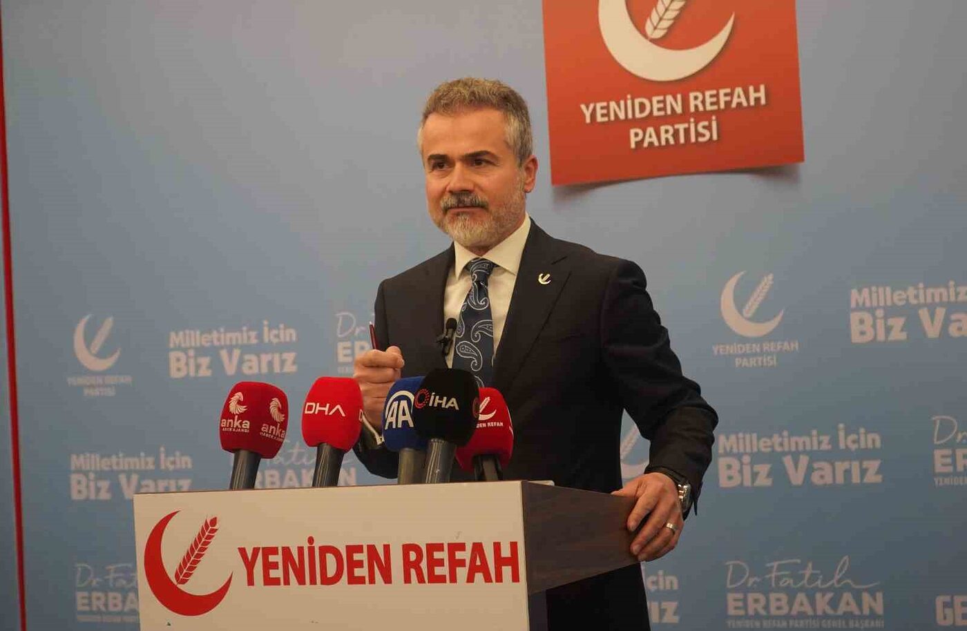 Yeniden Refah Partisi Genel Başkan Yardımcısı Kılıç: “En düşük emekli aylığının asgari ücret ile eş değer seviyeye çıkarılmasını talep ediyoruz”