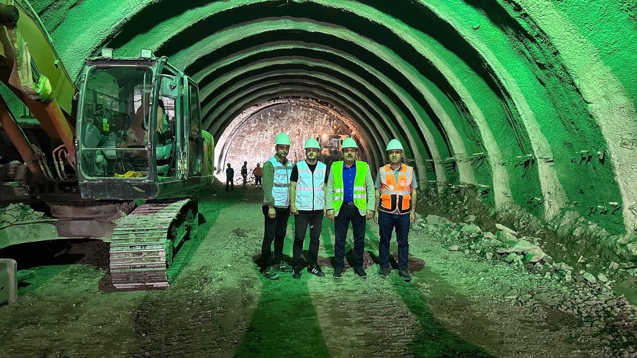 Zonguldak-Filyos tünellerindeki çalışmalar aralıksız sürüyor