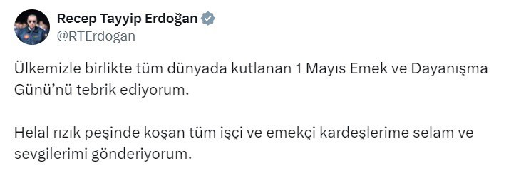 Cumhurbaşkanı Recep Tayyip Erdoğan,