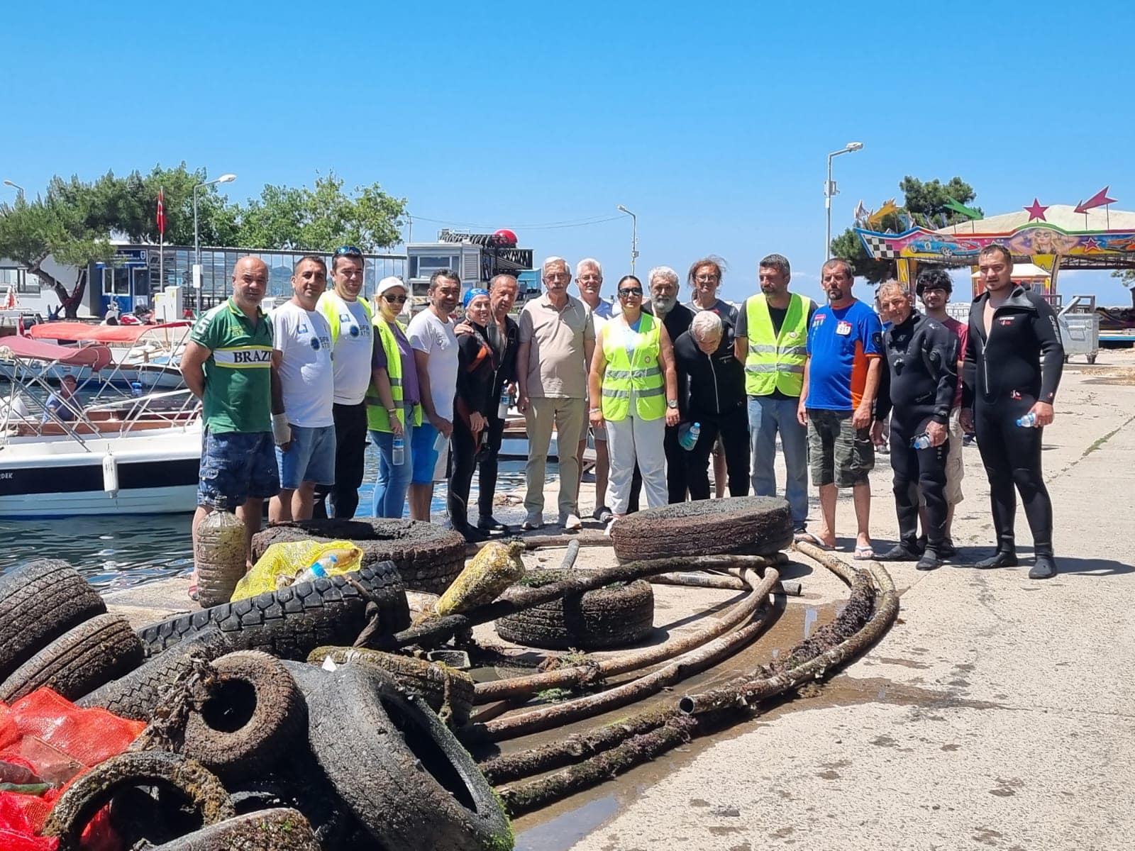 Erdek'te Marmara Denizi günü