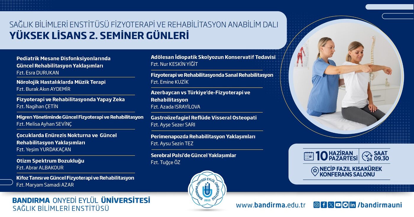 Bandırma Onyedi Eylül Üniversitesinde