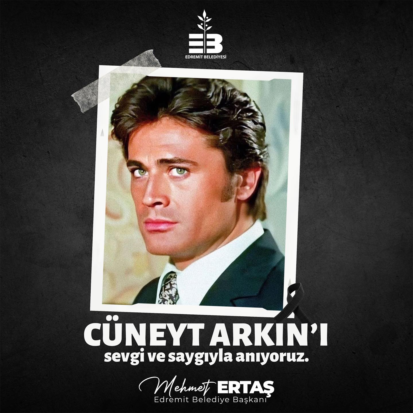 Edremit Belediyesi, Cüneyt Arkın'ı