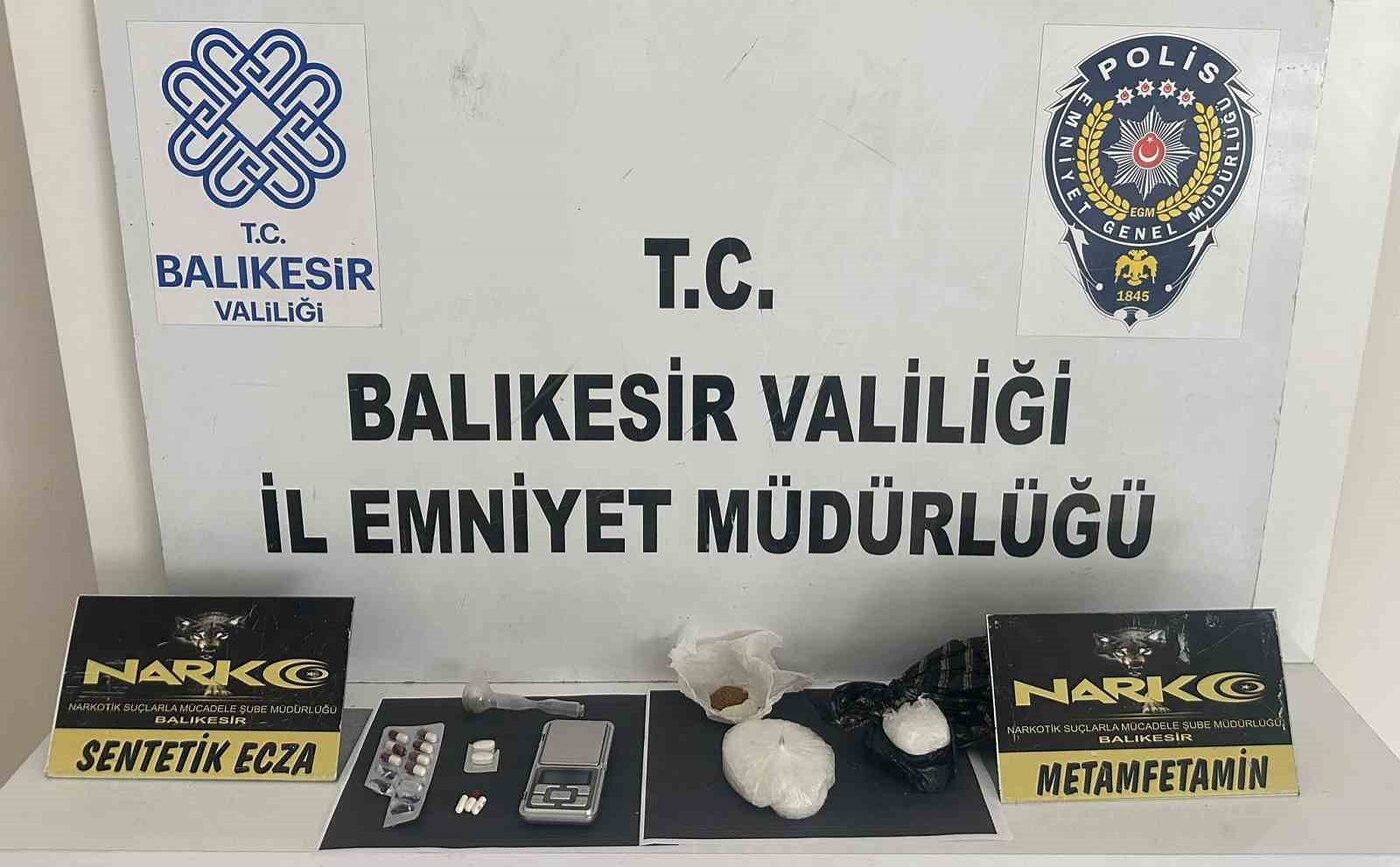 Balıkesir’de Narkotik ekipleri tarafından