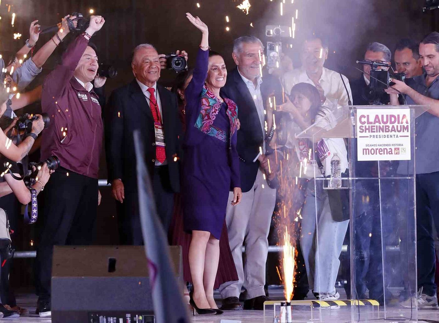 Claudia Sheinbaum, Meksika’nın ilk kadın devlet başkanı oldu