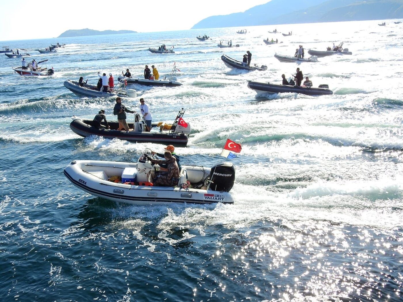 Erdek’te “Zıpkınla Balık Avlama Şampiyonası” başladı