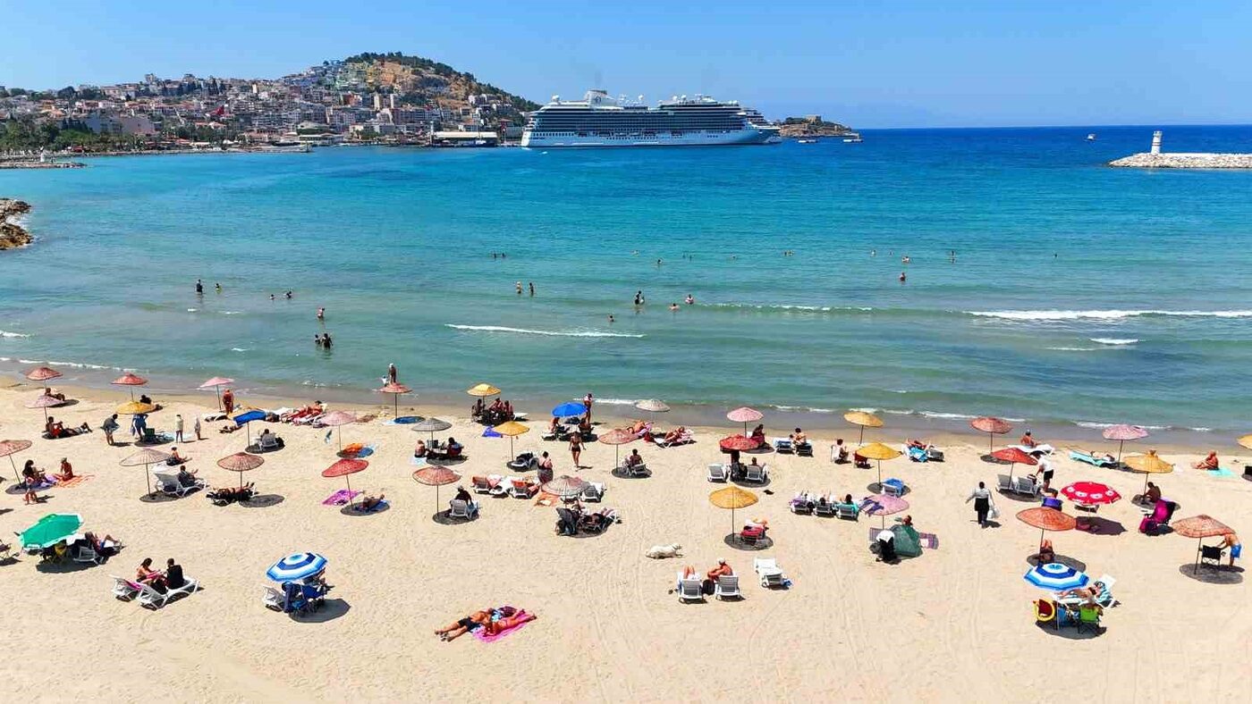 Türkiye’nin tatil cenneti Kuşadası,