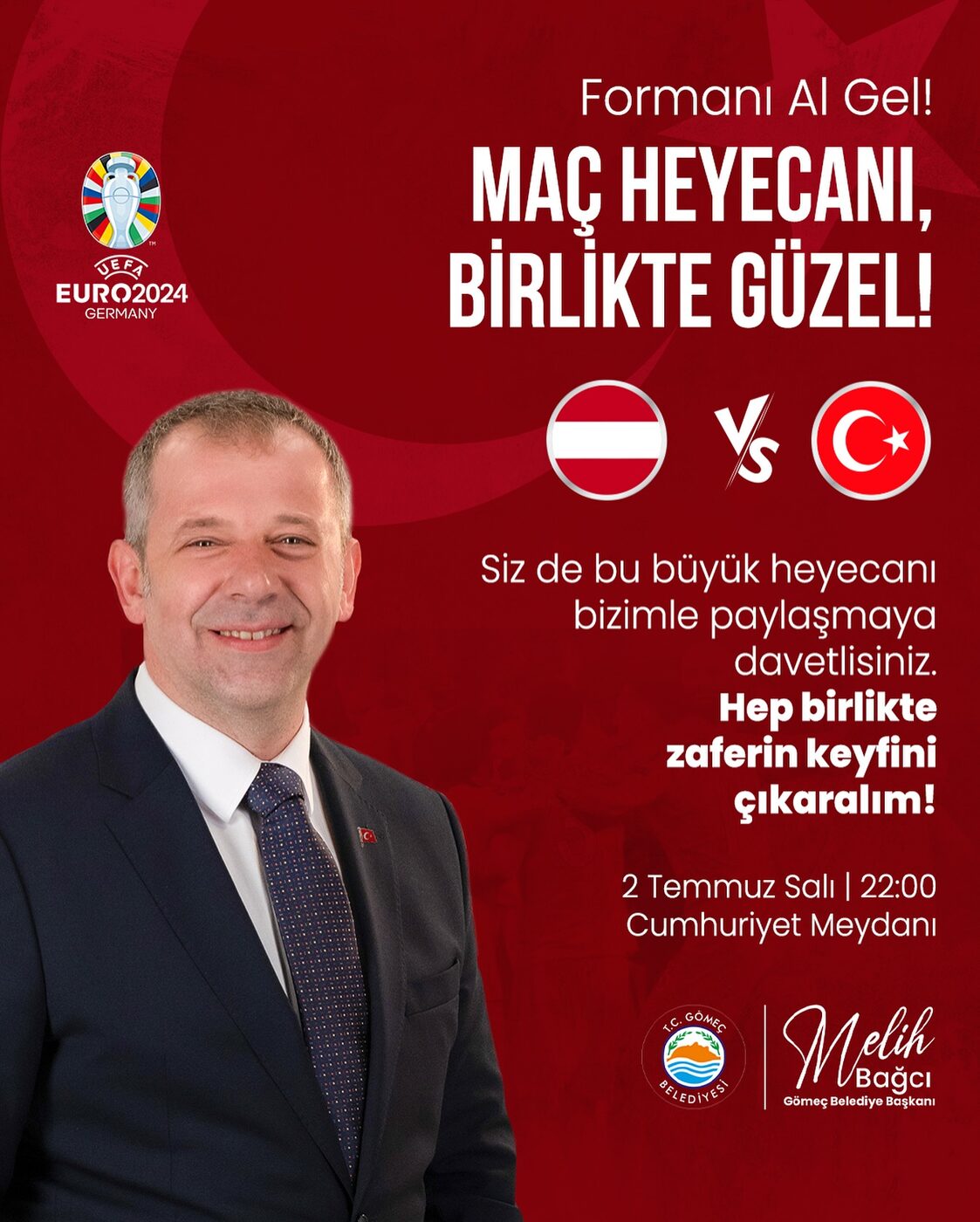 Gömeç Belediye Başkanı Melih