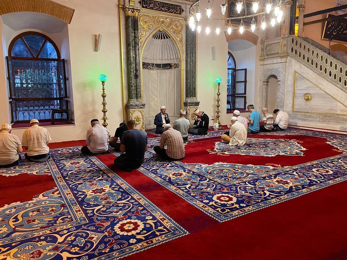 Zağnos Paşa Camii'nde düzenlenen