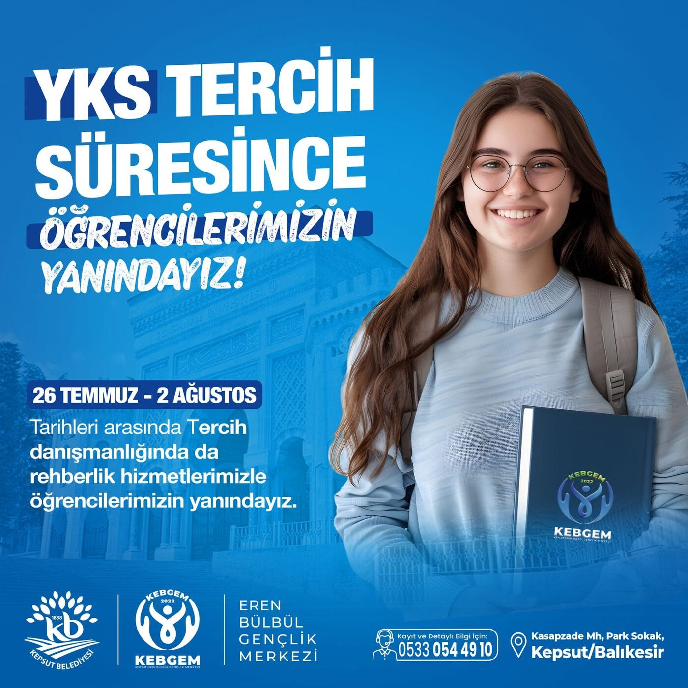 Kepsut Belediyesi YKS tercih