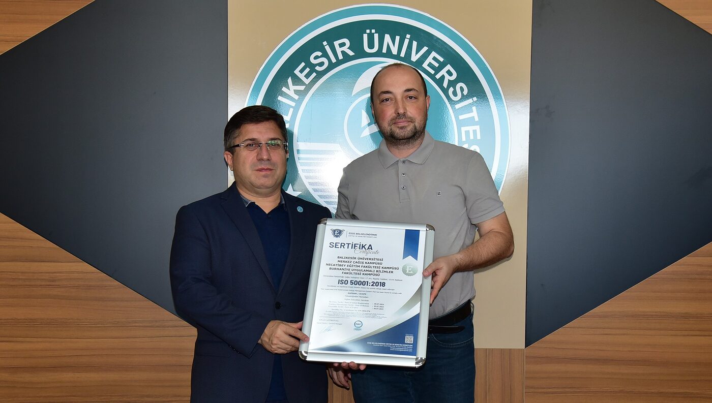 Balıkesir Üniversitesi (BAÜN), enerjinin