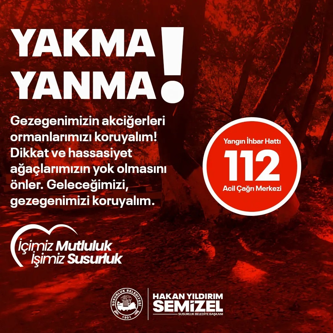 Susurluk Belediye Başkanı Hakan