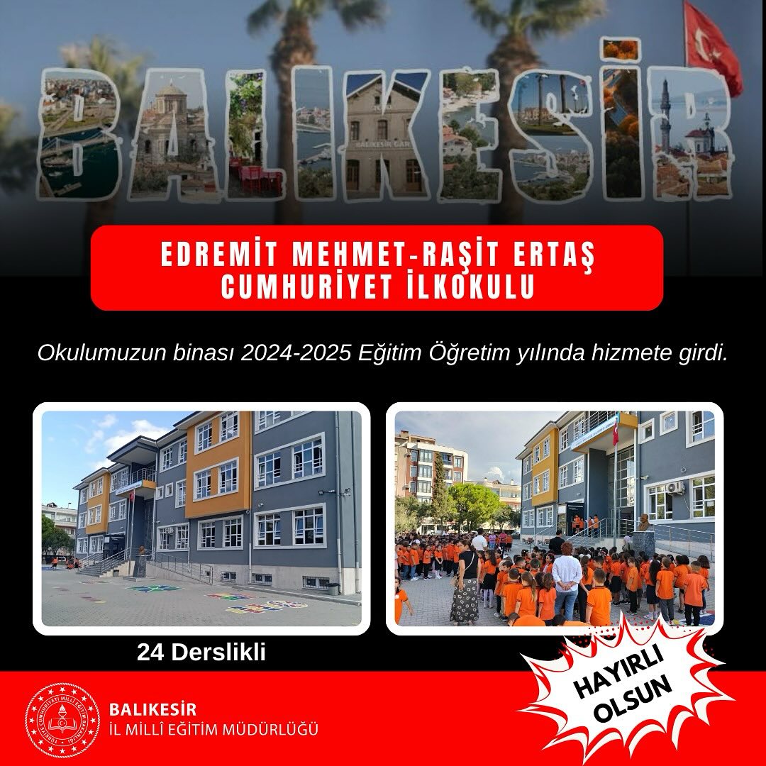 Edremit Mehmet-Raşit Ertaş Cumhuriyet