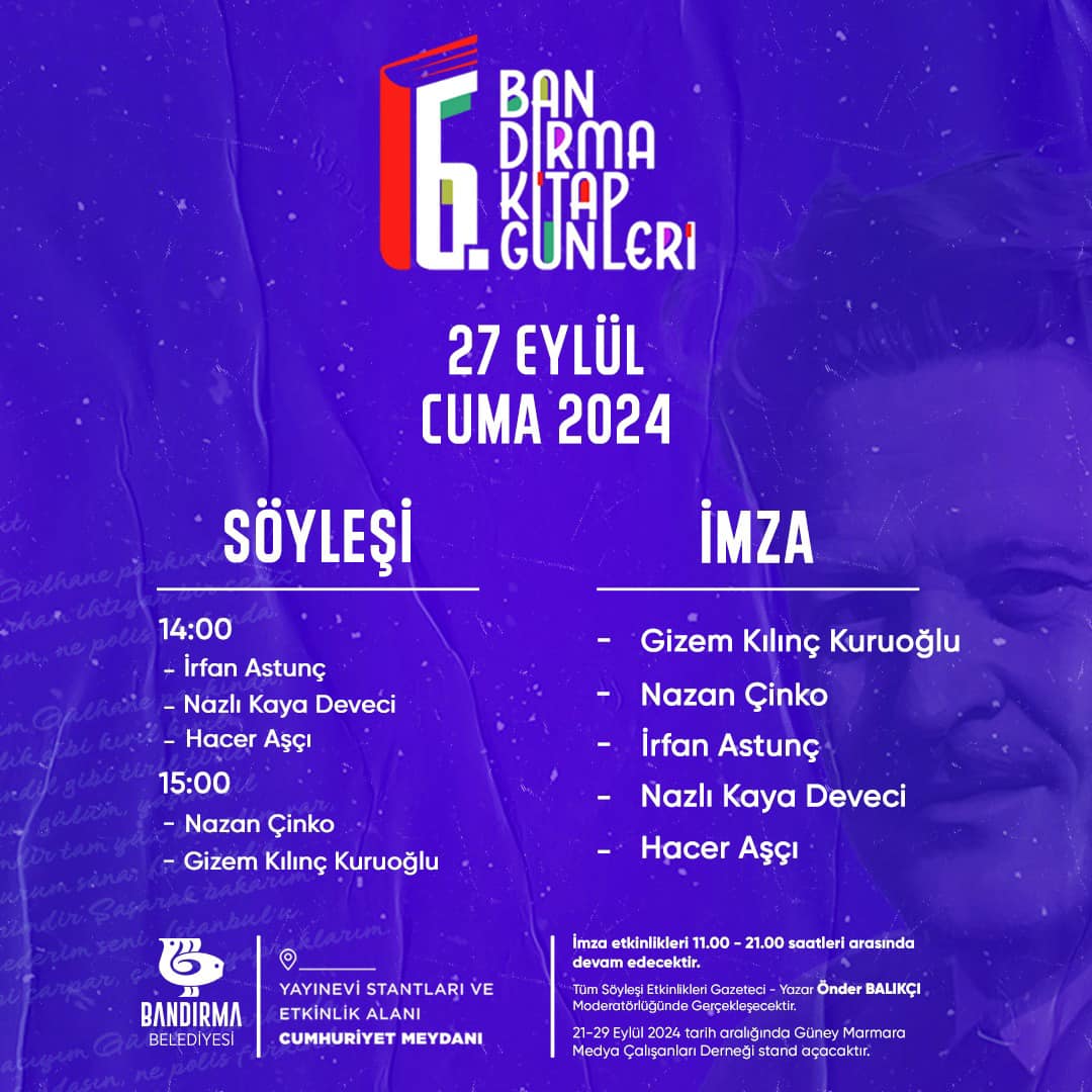 Bandırma Kitap Günleri’nin altıncı