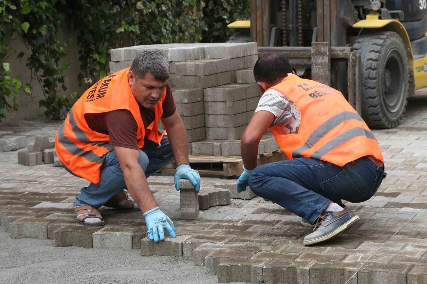 Atakum’da 1 milyon 850 bin adet taş üretildi