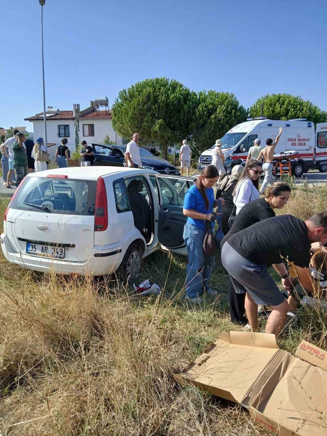 Balıkesir’in Ayvalık ilçesinde iki