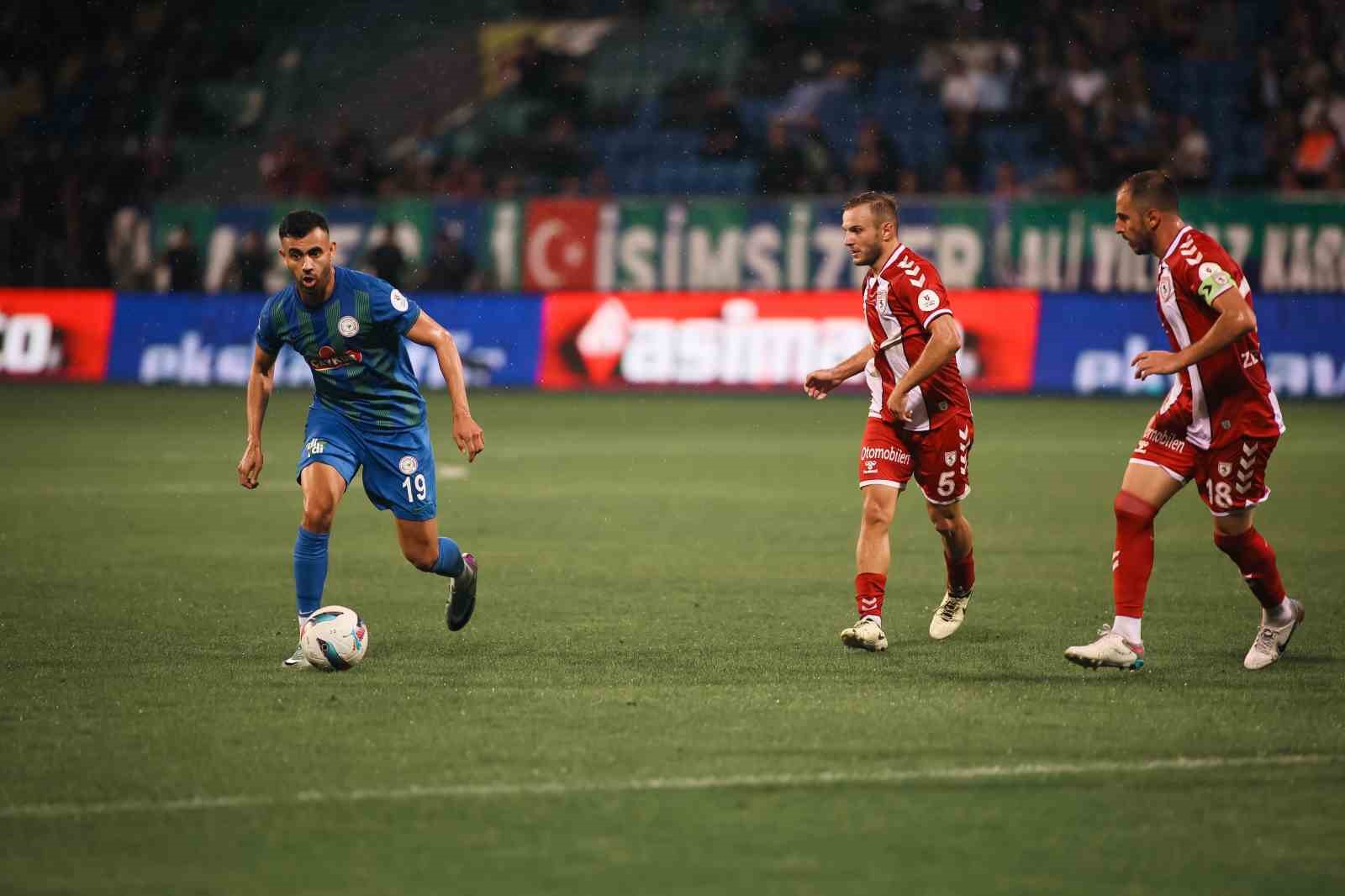 Trendyol Süper Lig: Çaykur Rizespor: 0 – Samsunspor: 1 (Maç sonucu)