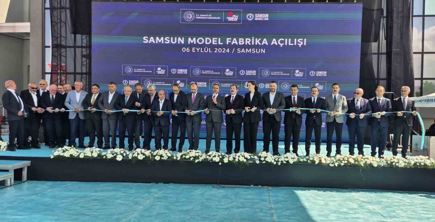 Samsun’da bin metrekare alan üzerine kurulan ve Türkiye’deki 10’uncu model