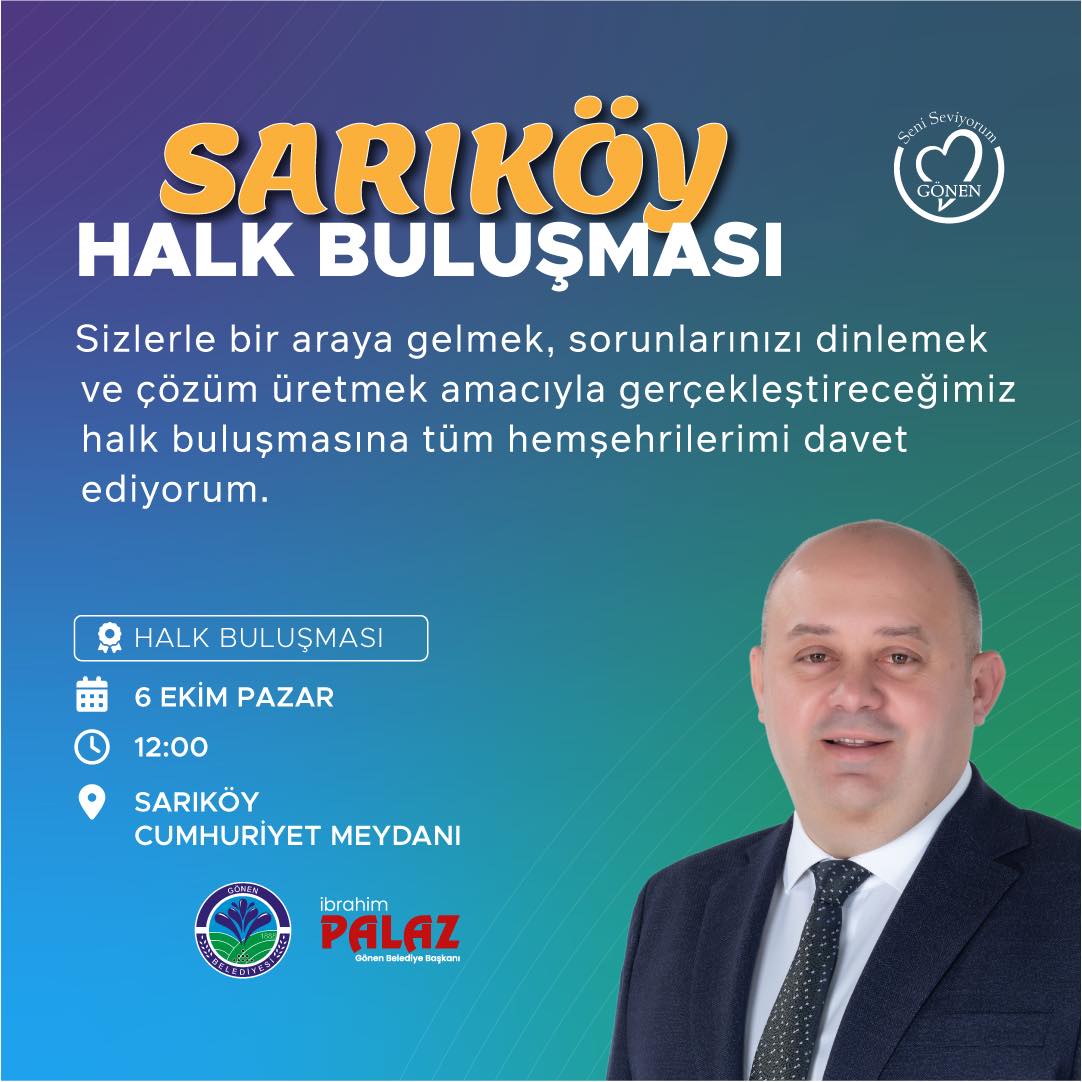 Gönen Belediye Başkanı İbrahim