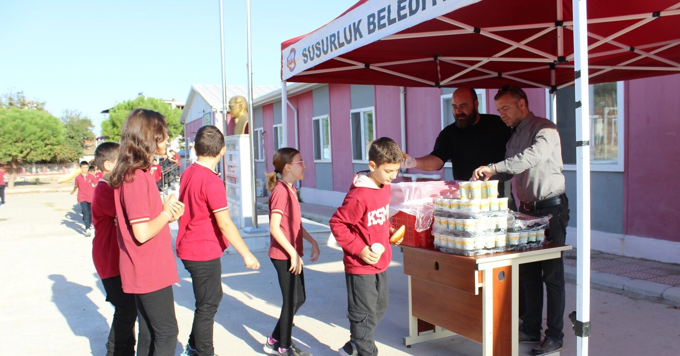 Susurluk Belediyesi tarafından okullarda