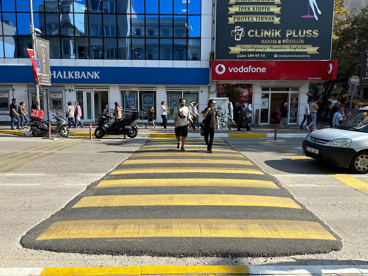 Bandırma'da şehir içi trafiğini