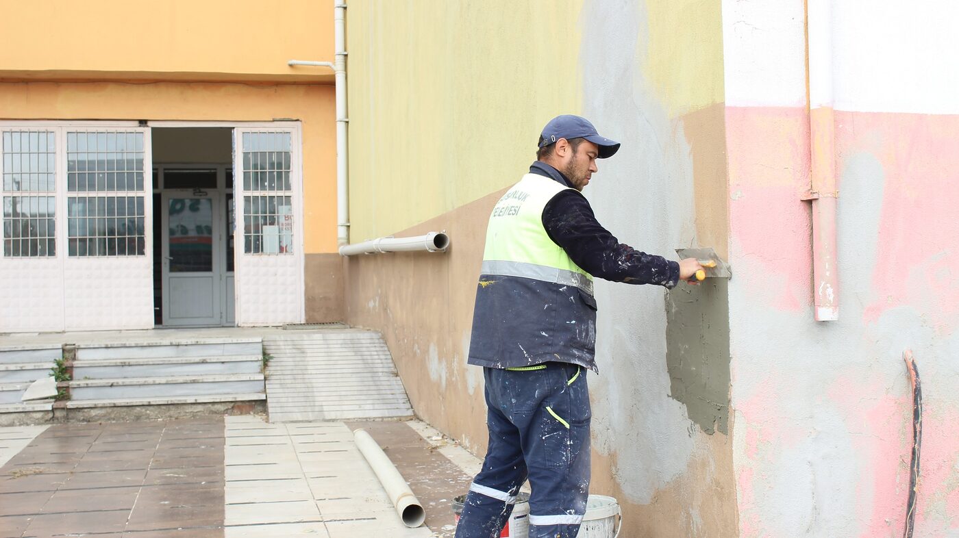 Susurluk Belediyesi ekipleri, ilçede