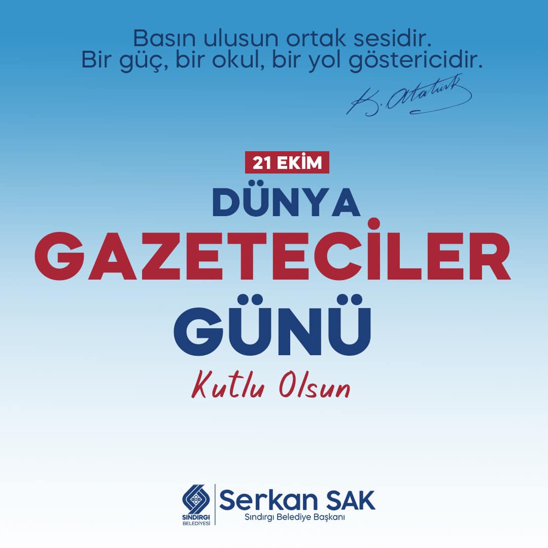 Sındırgı Belediye Başkanı Serkan