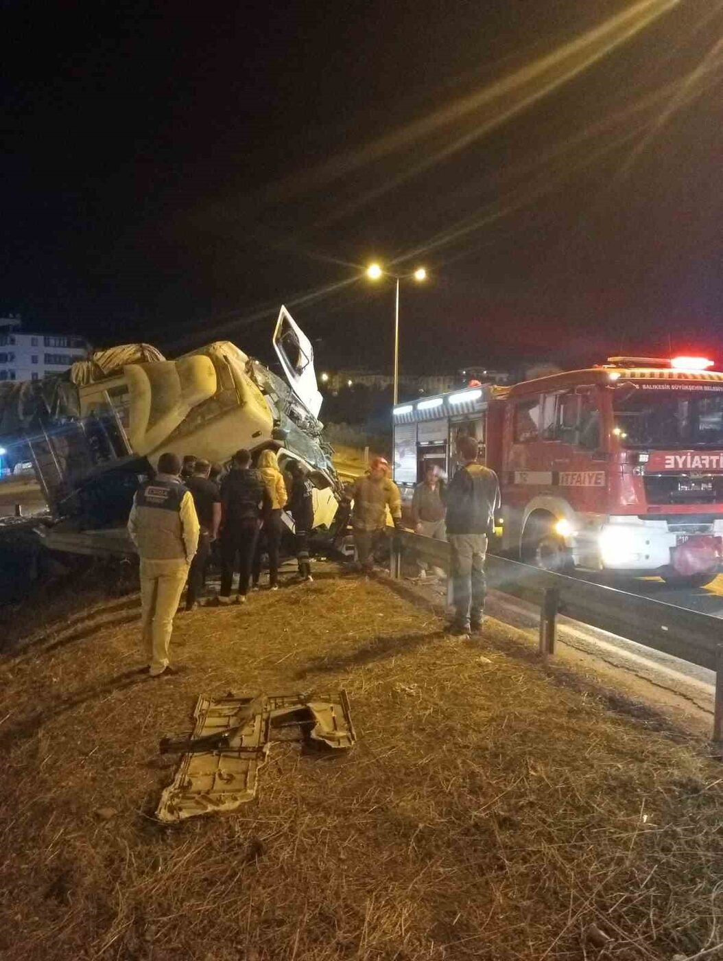 Bandırma liman kavşağındaki kazada yaralanan şahıs hayatını kaybetti