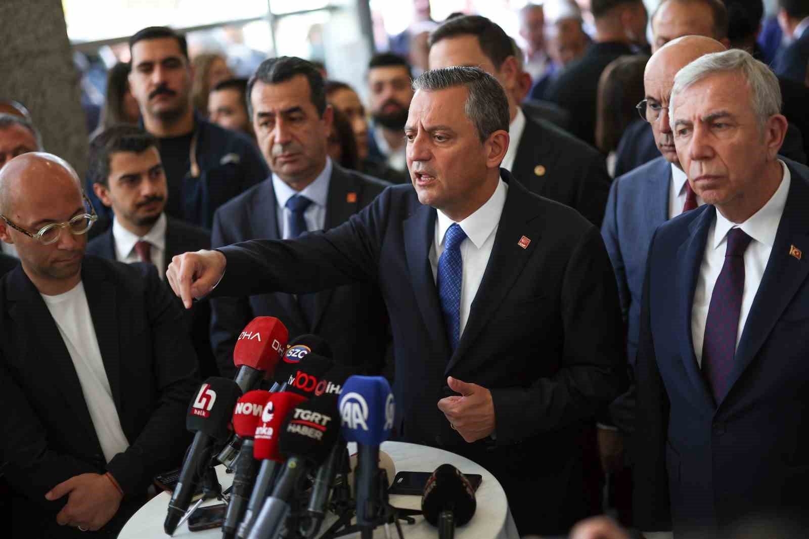 CHP Genel Başkanı Özel: “İktidar suçüstü oldu”