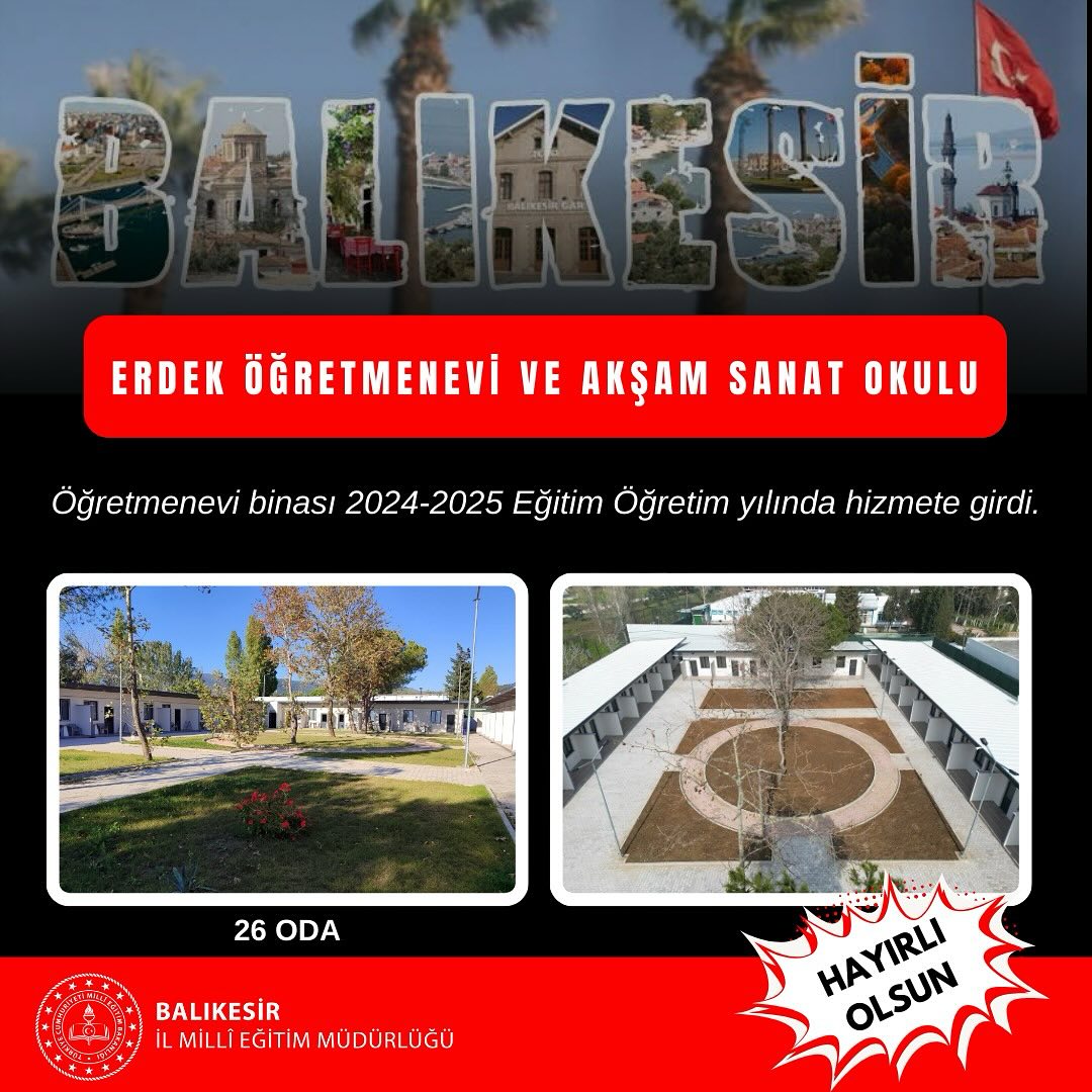 Erdek Öğretmenevi ve Akşam